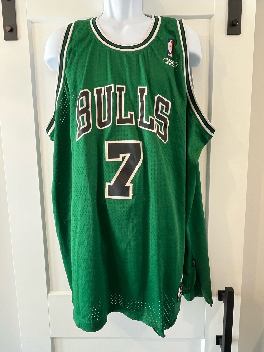 Reebok Vintage Ben Gordon St Patrick’s Day #7 Basketball Jersey 4XL